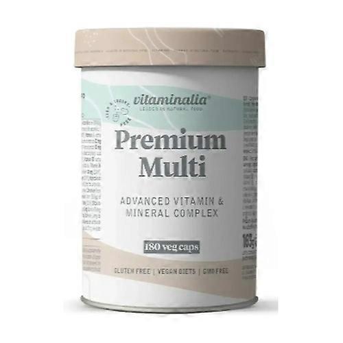 Premium multivitamin (without iron or iodine) 180 vegetable capsules