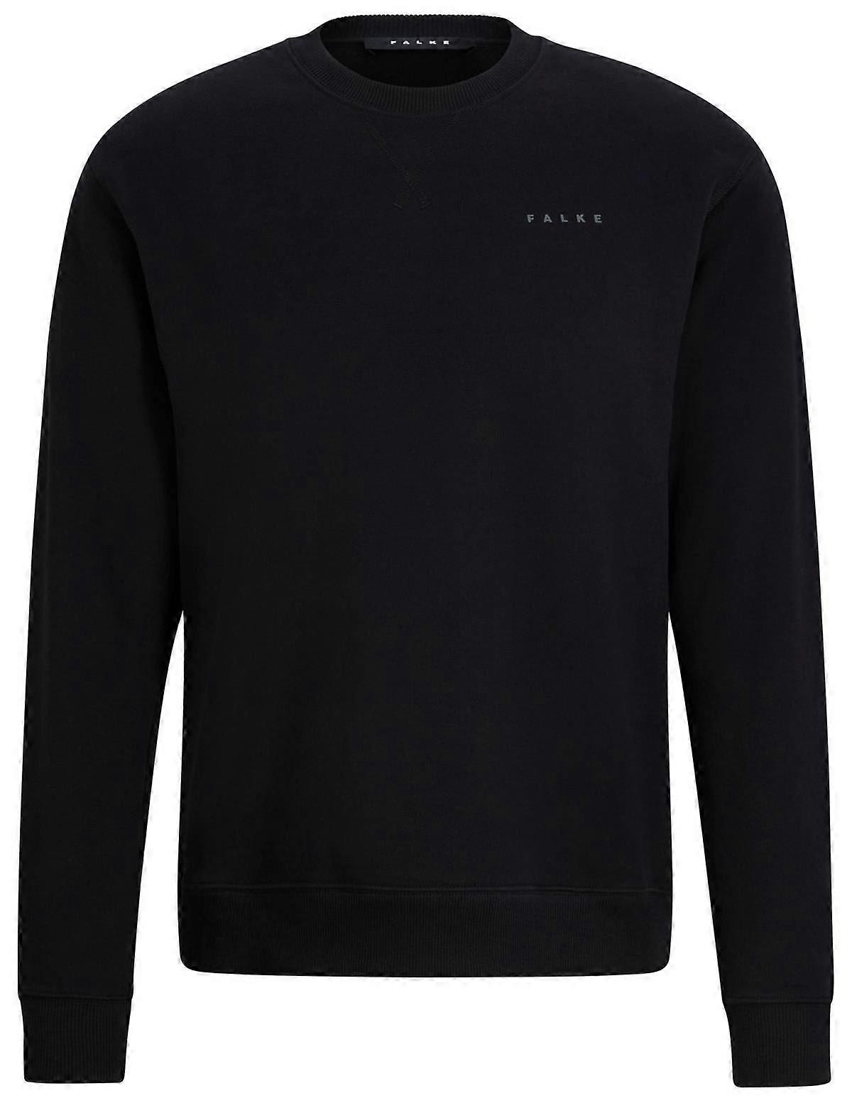 Falke Brushed Sweat Shirt - Black