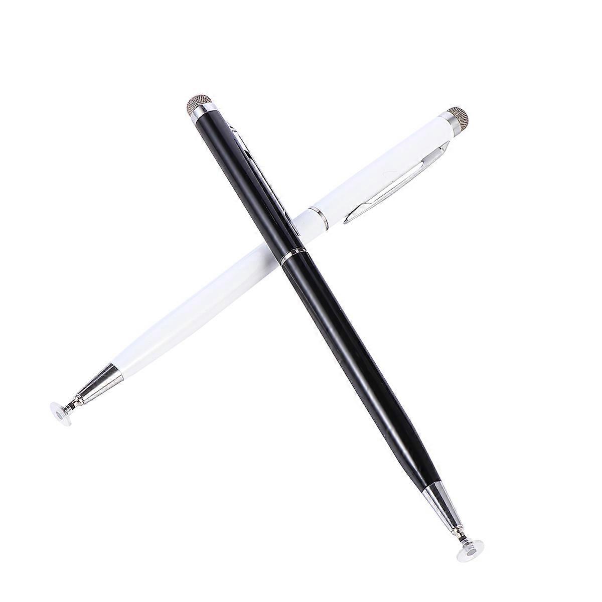 Electric Capacitive Stylus Pen for Touch Screen 2Pcs White Universal Stylus