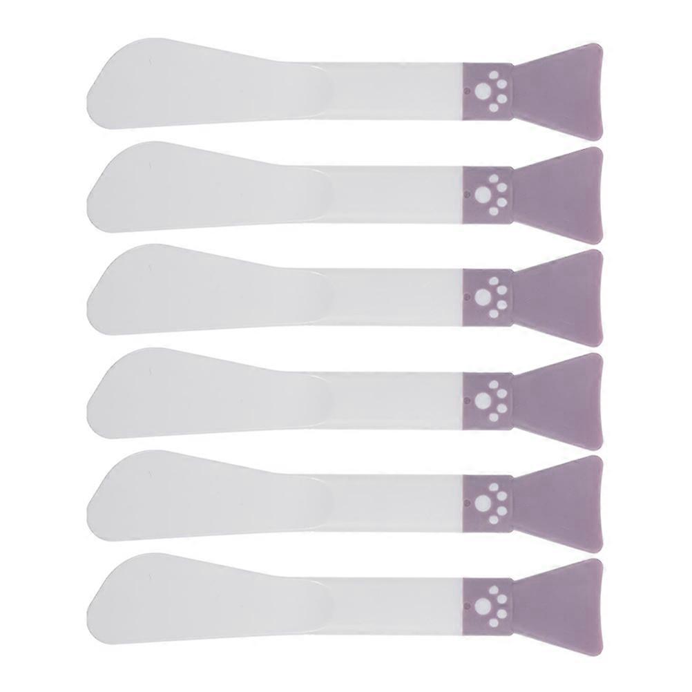 Silicone Mask Brush for Mud Application with 6Pcs Double-End Reusable Spatulas