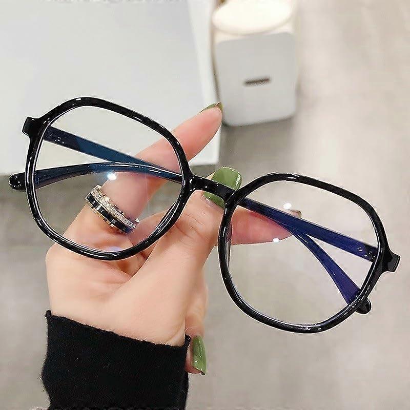 Blue Light Blocking Reading Glasses +1.50 Black Vintage Style Computer Readers HD Vision