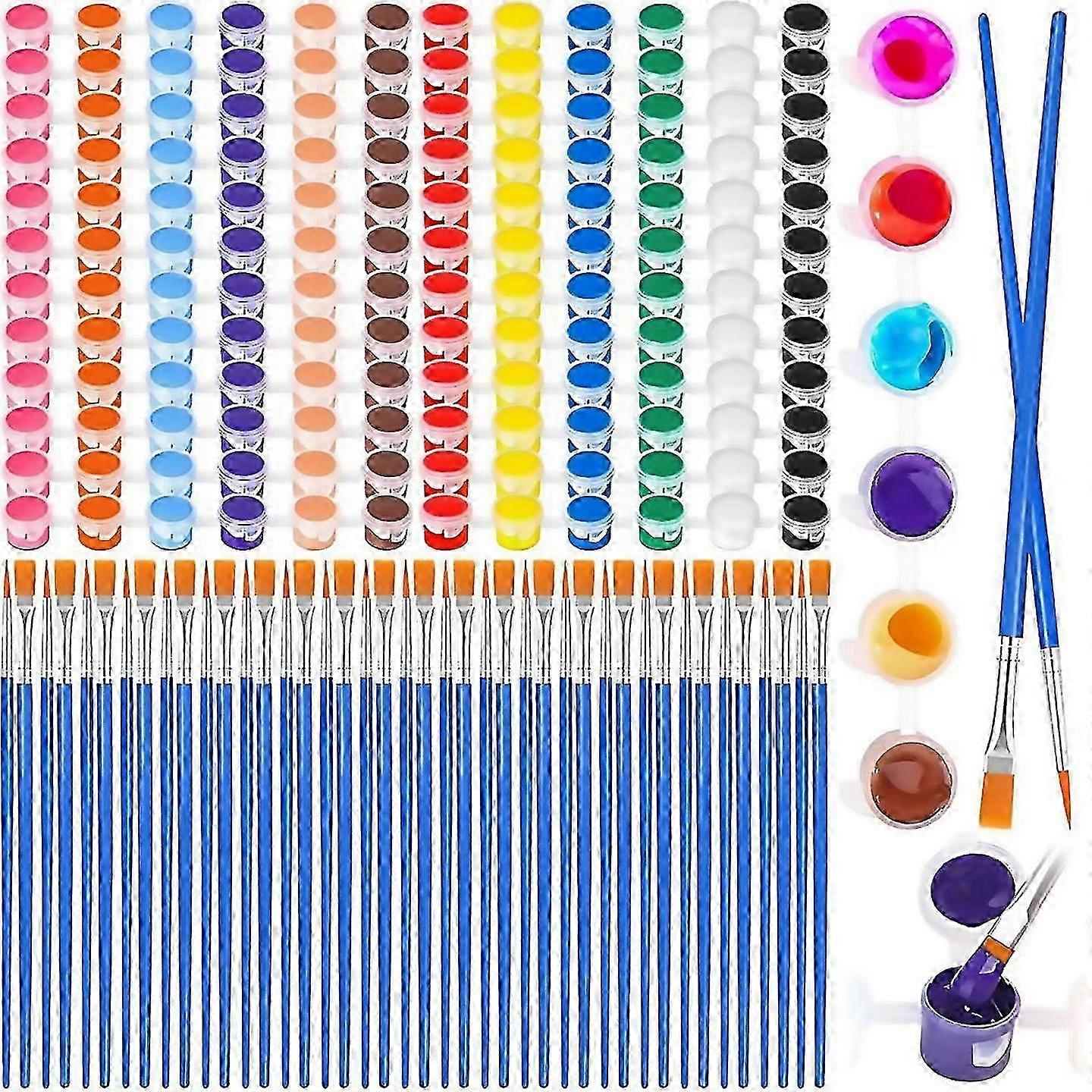 25-26 Mini Acrylic Paint Set For Crafts