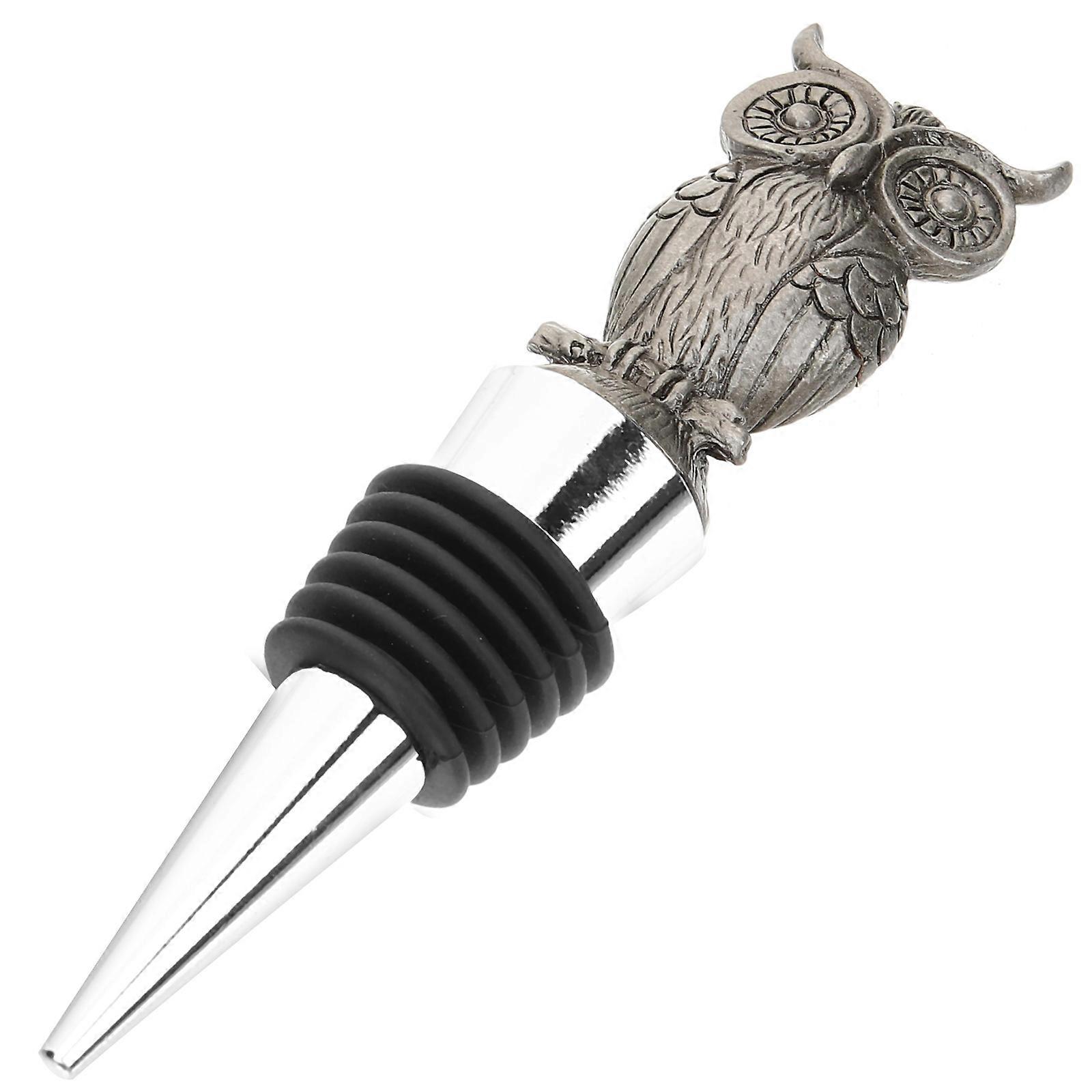Owl for Airtight Seal Alloy Decorative Plug