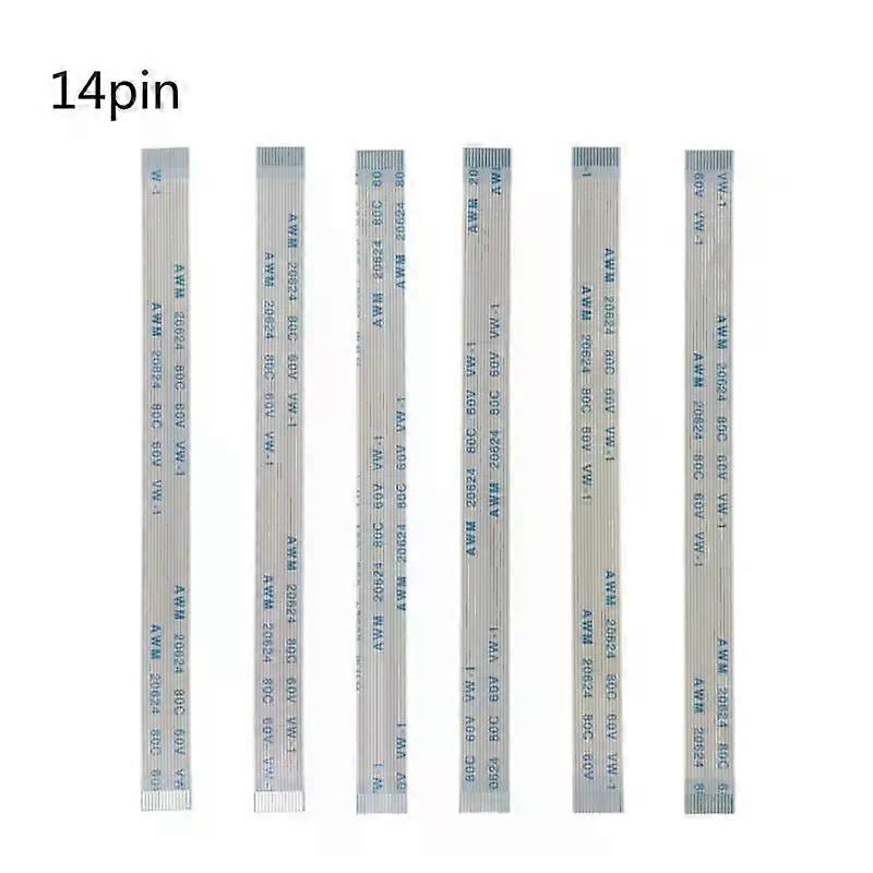 6Pcs 10Pin 12Pin 14Pin Touch Pad Power Button Switch Ribbon Flex Cable For PS4 Controller Charging Board