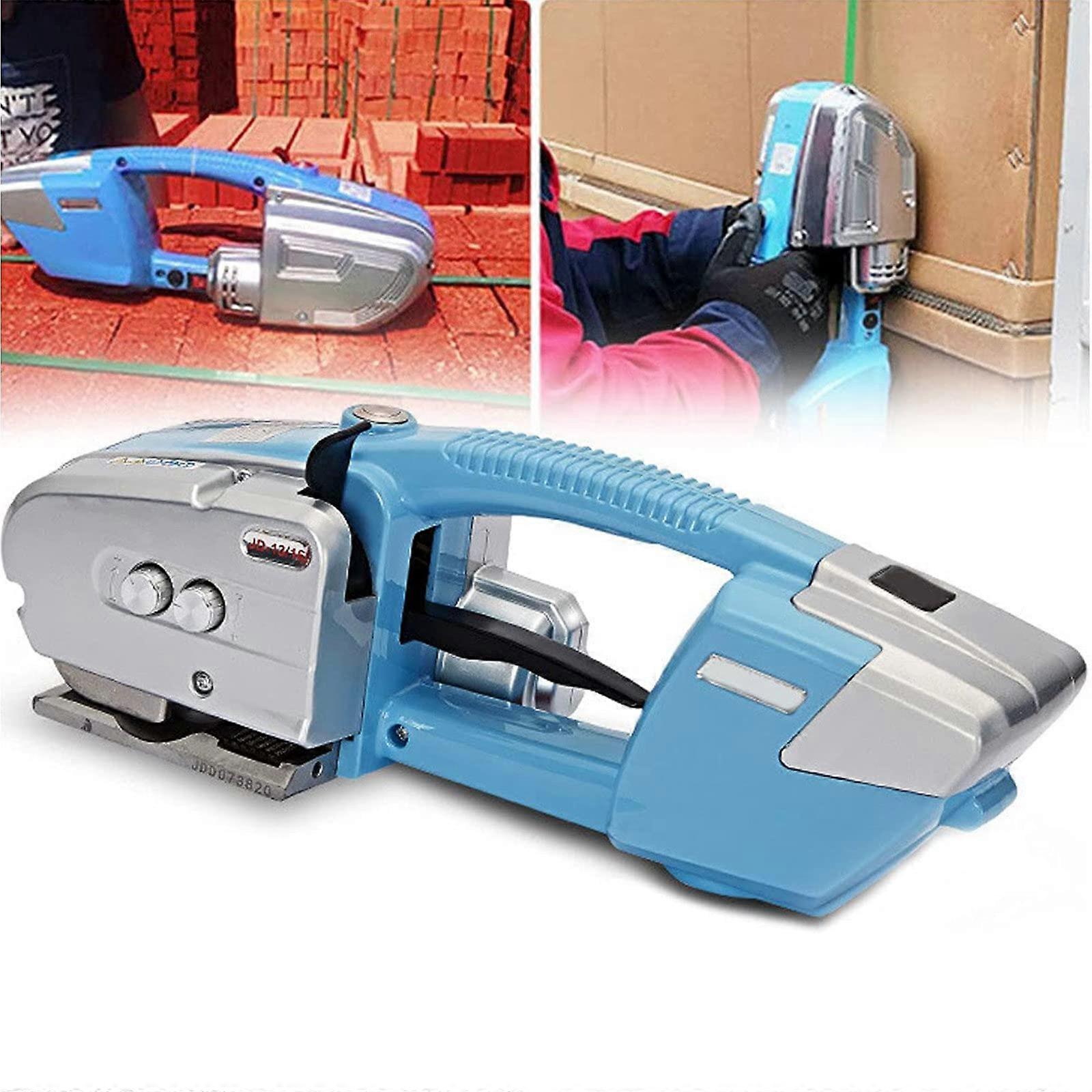 Electric Strapping Machine with Fast Charging Lithium Battery for 1/25/8in PP PET Straps