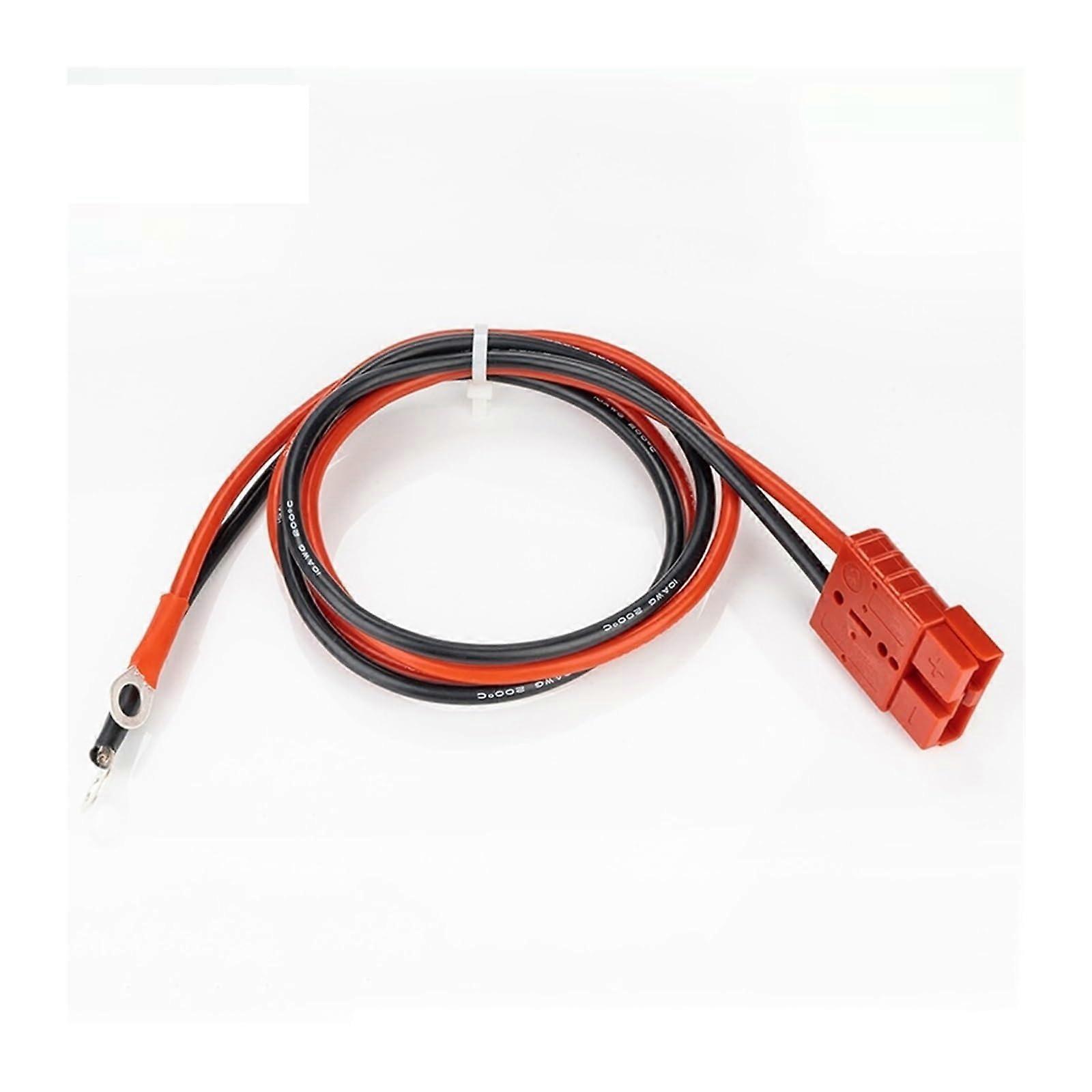 100cm M8 Terminal Battery Cable with 50A Waterproof  Current Connector Extension