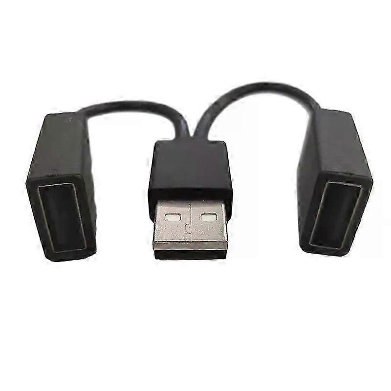 1-in-2-out USB hub, car USB splitter, multi-functional adapter cable, Android smartphone charging cable