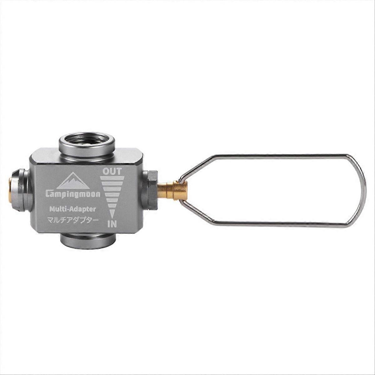  Camping Gas Saver Plus Gas Converter Silver