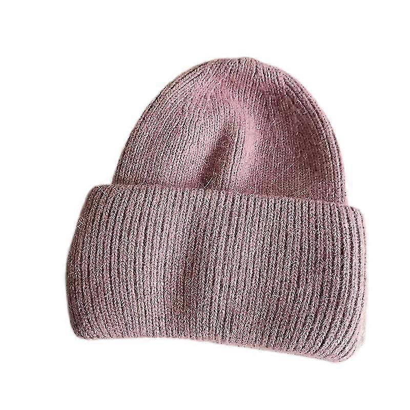 Conejo Cachemira Sombrero Grueso Cálido Vogue Lana Angora Sombrero Hembra Gorro