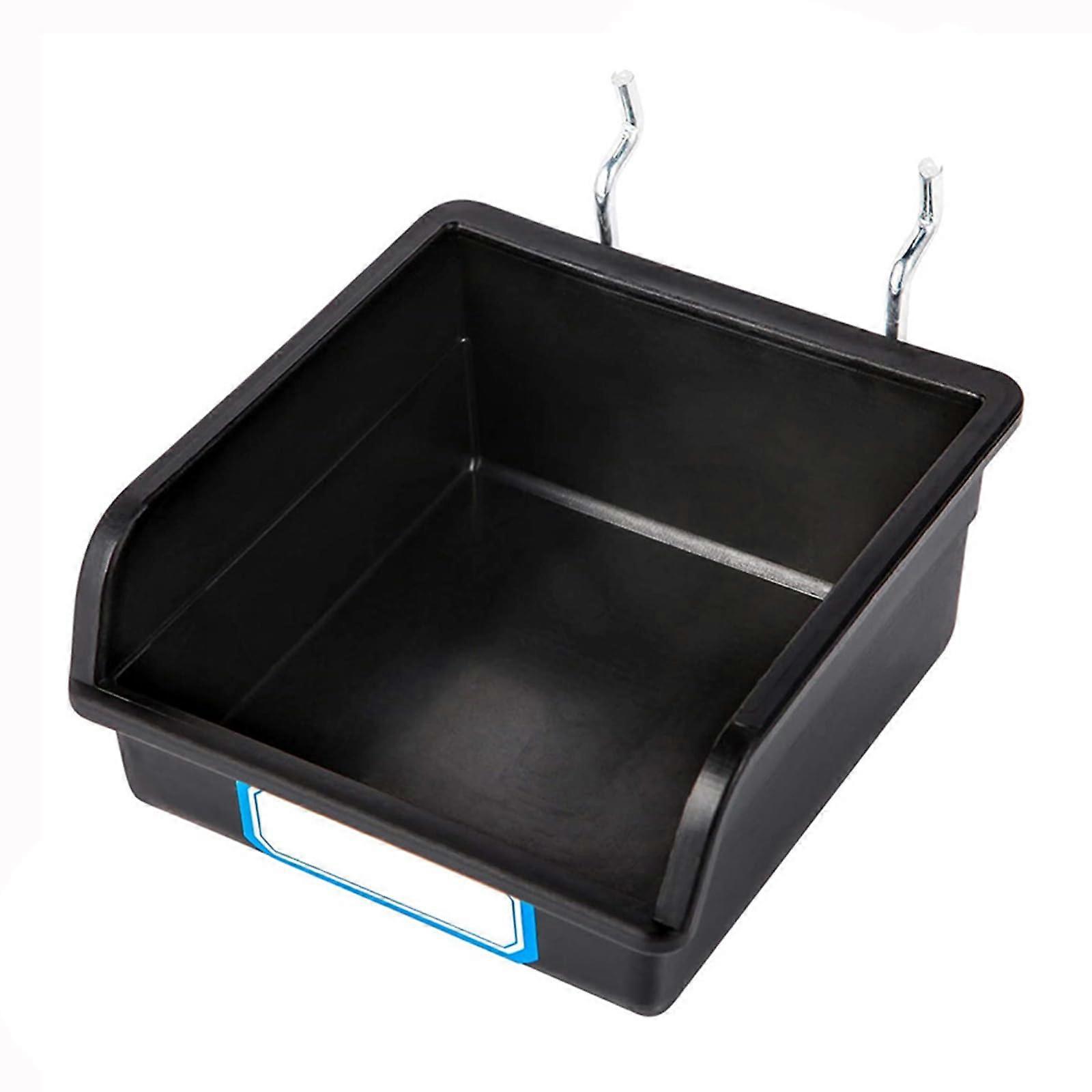 Pegboard Storage Bins with Labels for Garage and Workshop Tool Organizer for Screws and Nails