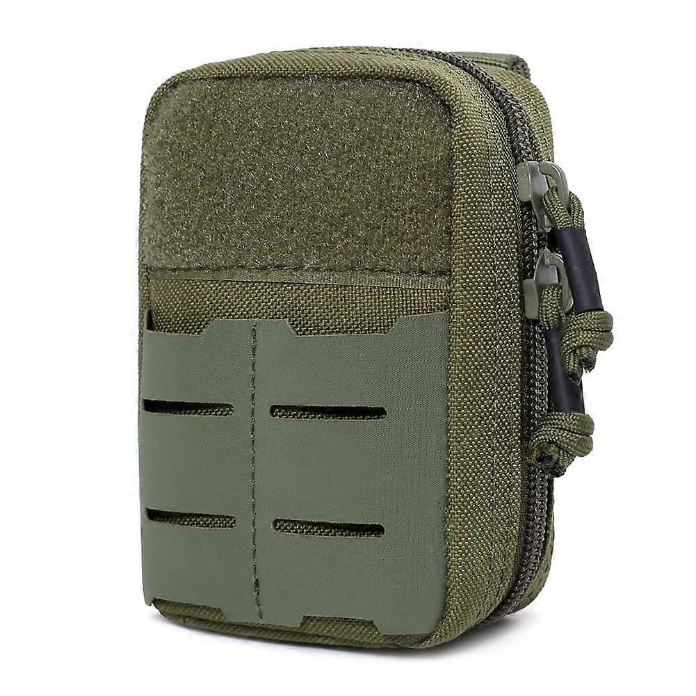 Small Empty First Aid Kit Bag Compact Lightweight Nylon Medical Organizer for Outdoor Camping