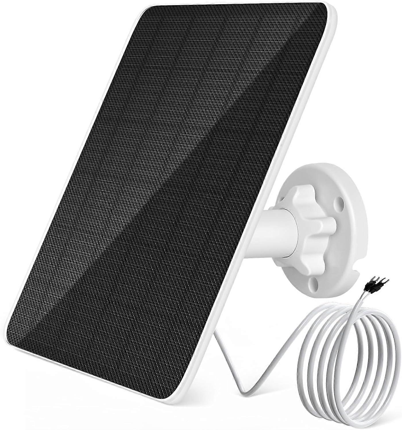 5W Solar Panel Charger Compatible with Ring Video Doorbell 2 3 3 Plus 4 and Plus