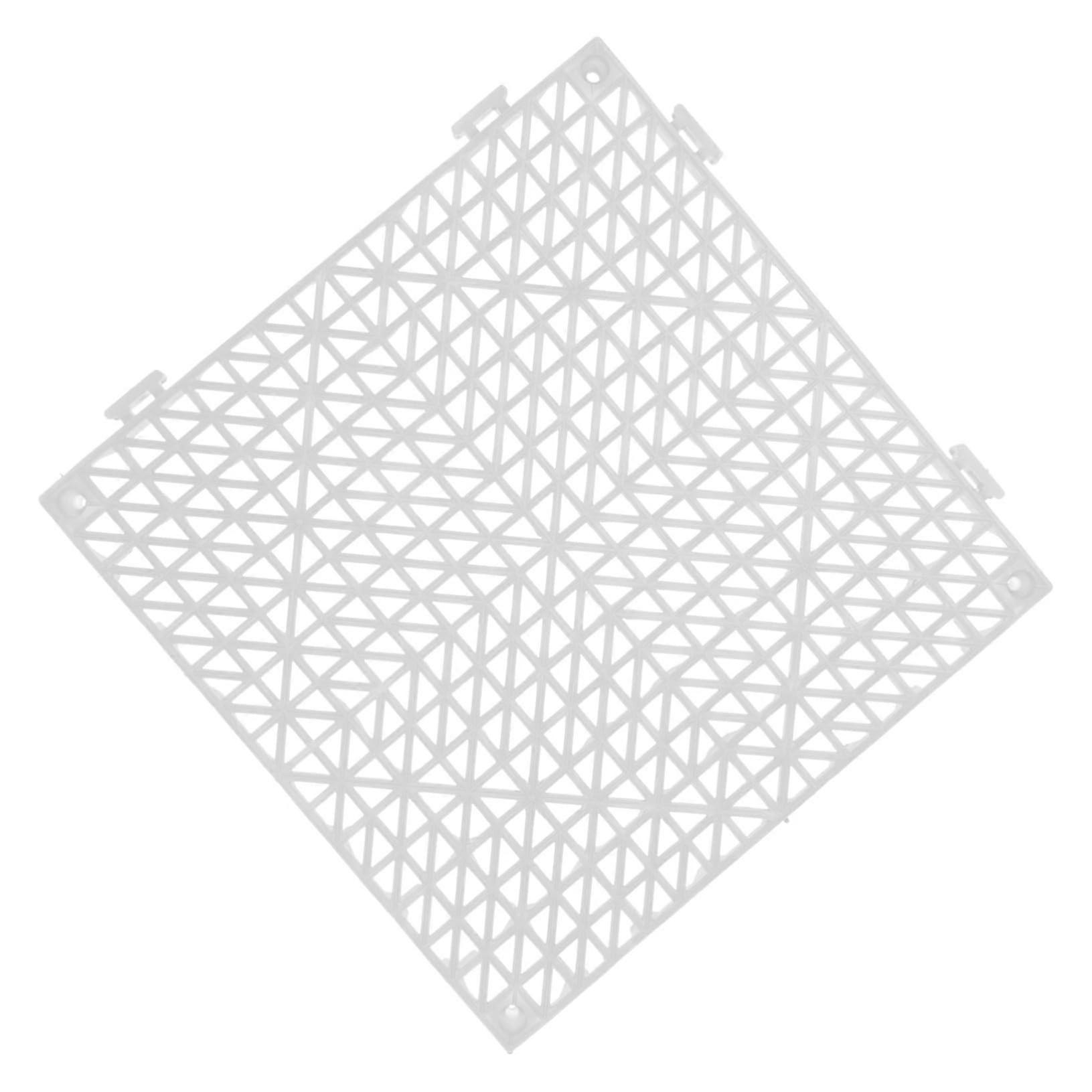 Non Slip Bath Mat with Adjustable Interlocking Design, Fast Drainage, Versatile Shower Floor Mat