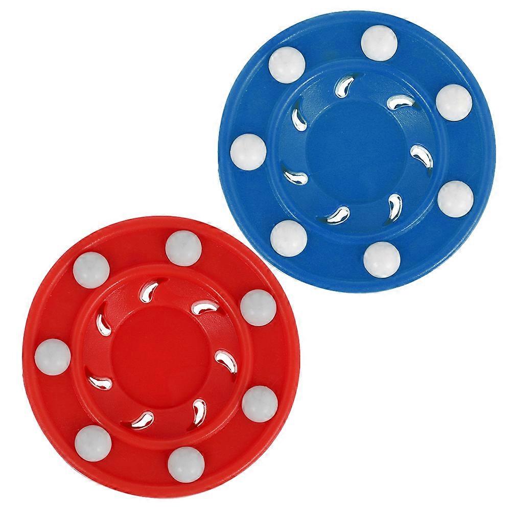 Ice Hockey Puck Training Tool 2Pcs for Durable Practice Sessions
