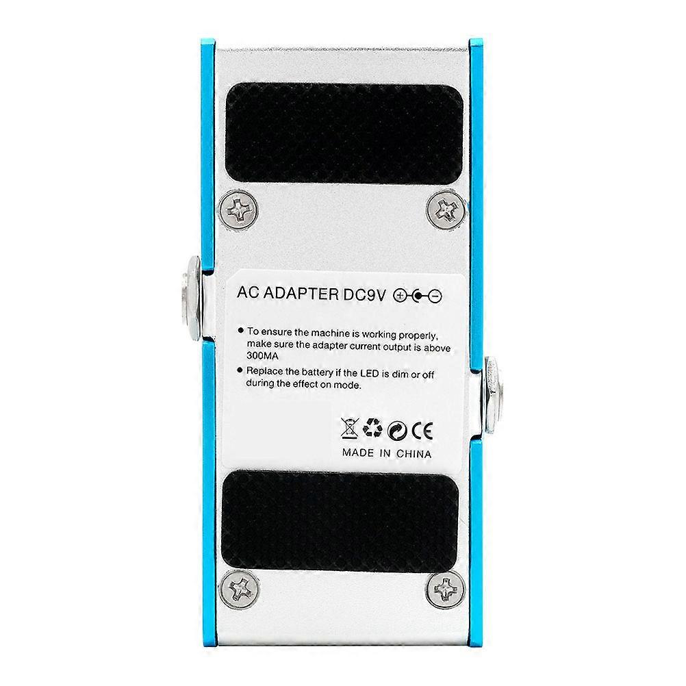 Electric Guitar Effects Analog Delay Pedal with True Bypass 2Pcs Set Blue