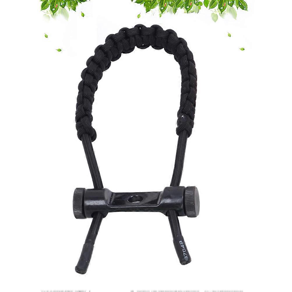 Bow and Arrow Wrist Rope for Composite Bow Accessories Black