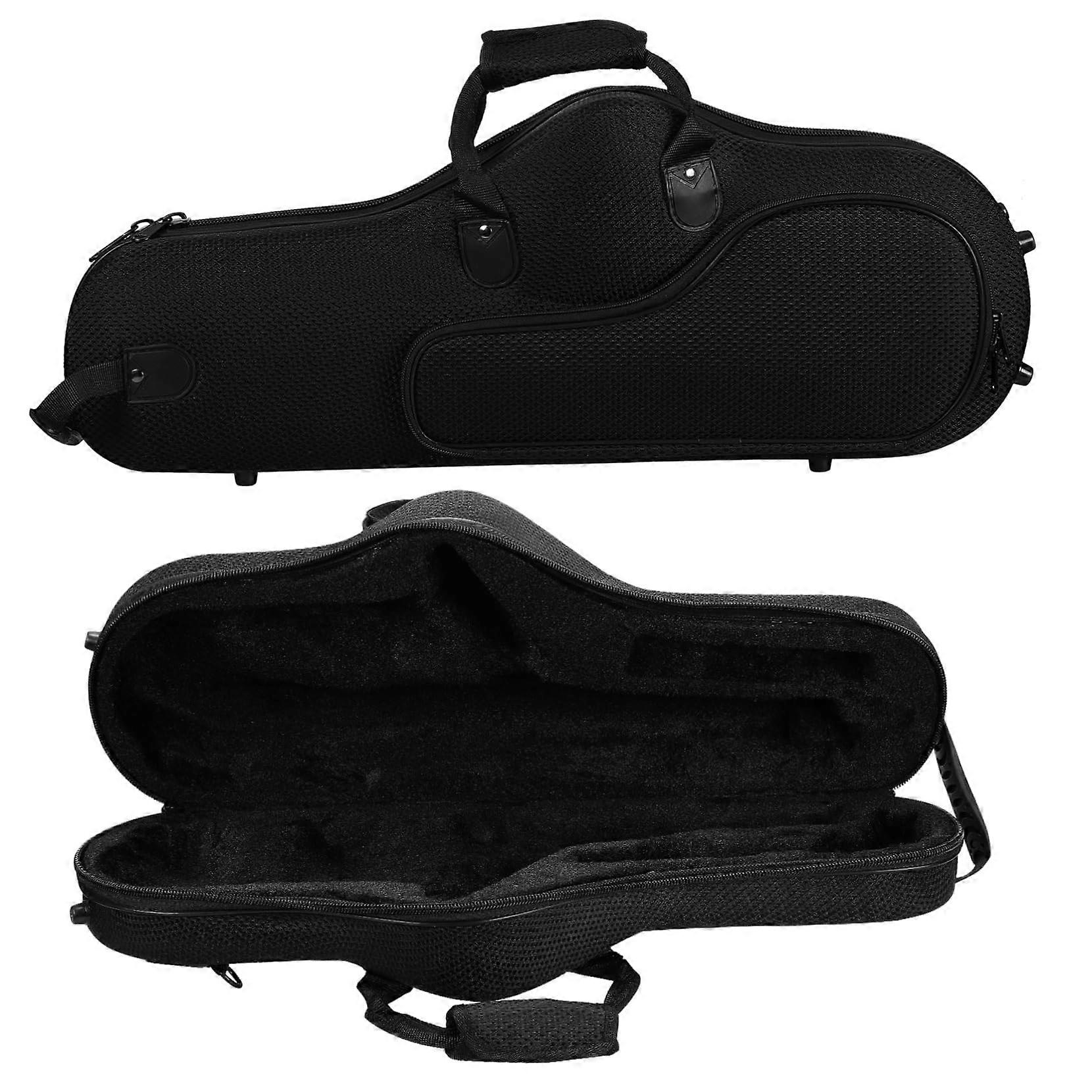 Lightweight Alto Saxophone Backpack Case with Shockproof Padding and Ergonomic Shoulder Straps