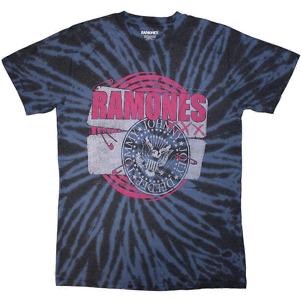 Ramones Punk Patch Dip Dye T Shirt