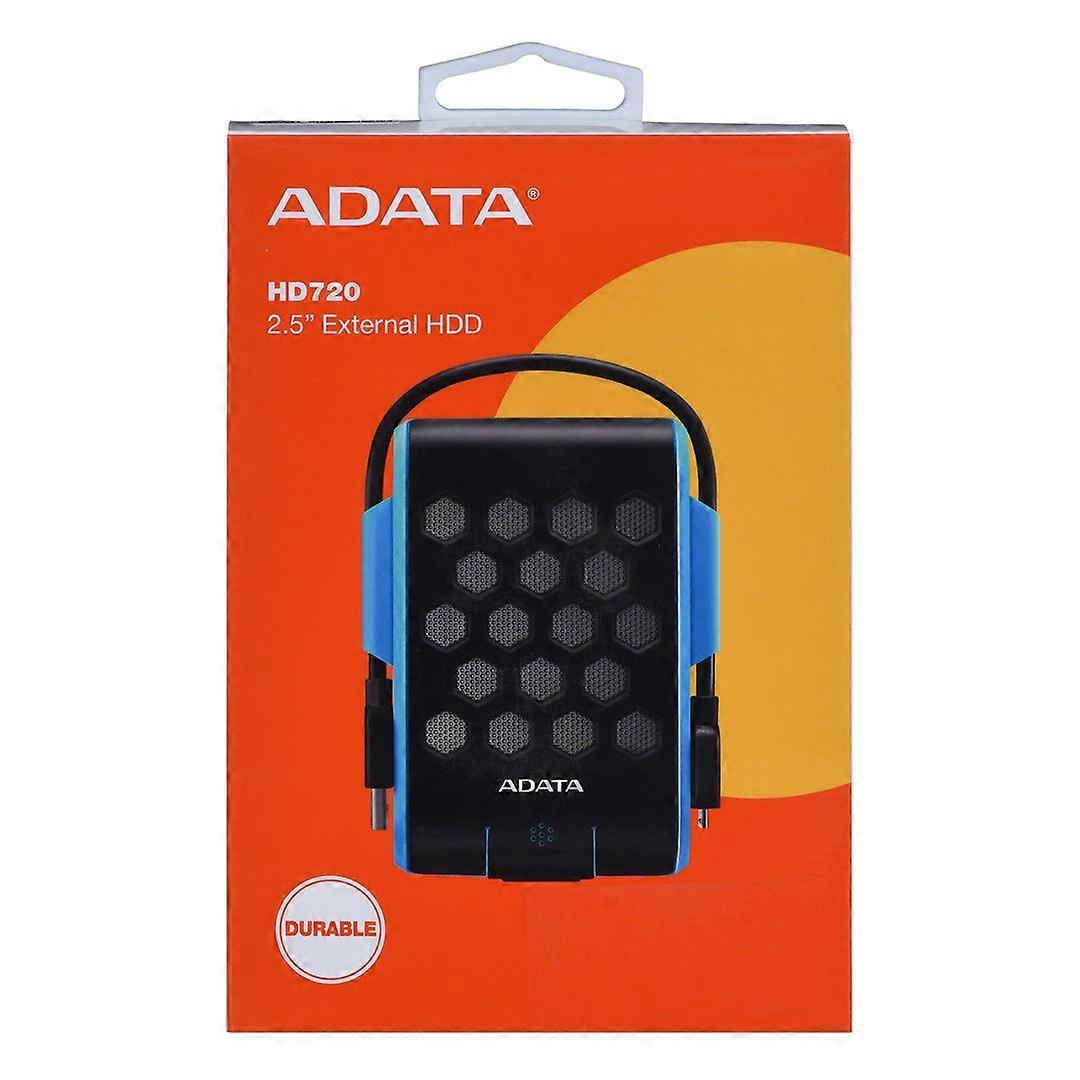 Adata Hd720 Extern hårddisk 1 TB Svart, Blå