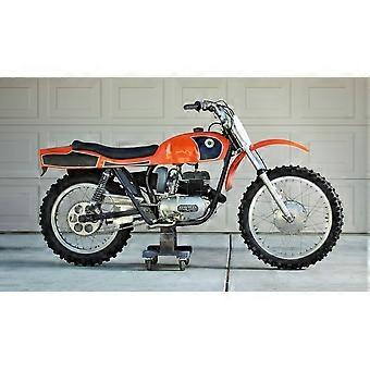 1970 Ossa Pioneer 250 Motorcycle Stress Reliever Jigsaw Puzzle G3261