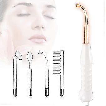 Hochfrequenz-Gesichtsstab-Maschine, 4 in 1 tragbare Frequenz Gesichtsmassagegerät Gesichtspflege Hautstraffungsmaschine Set