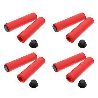 Bike Handlebar Grip Silicone Protective Cover for Bike Use 4Pairs Durable