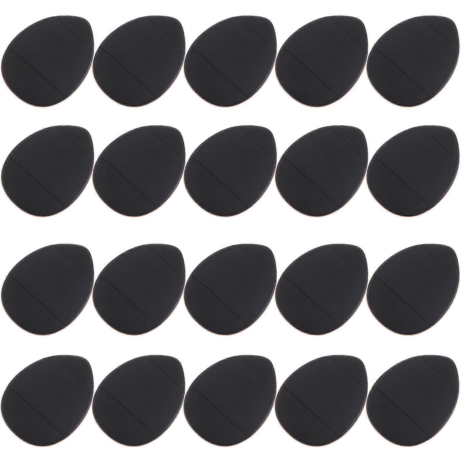20 houppettes noires pour le visage