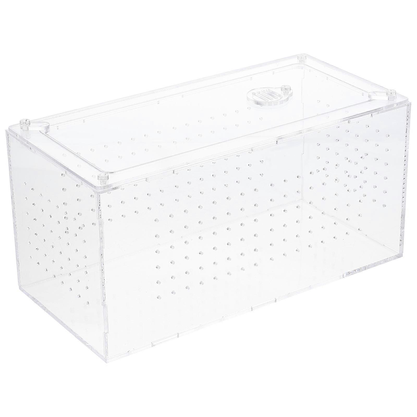 Multi-Function Snake Cage for Feeding Transparent Acrylic Reptile Accessory