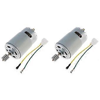2X RS550 12V 12000 DC -moottori 12000 rpm lasten sähköinen leluauton moottori kaukosäätimellä auton moottorin nopeus
