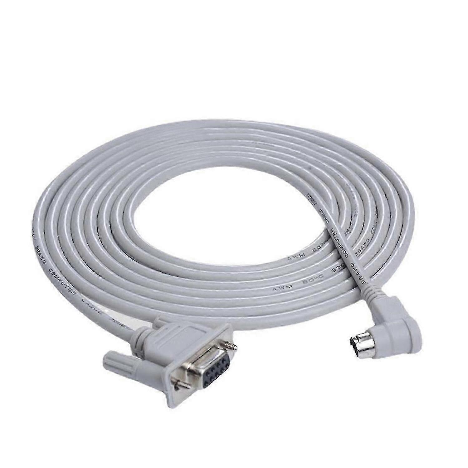 USB 1761-CBL-PM02 compatible with MicroLogix 1000 Series PLC Programming Cable,90 Degree End