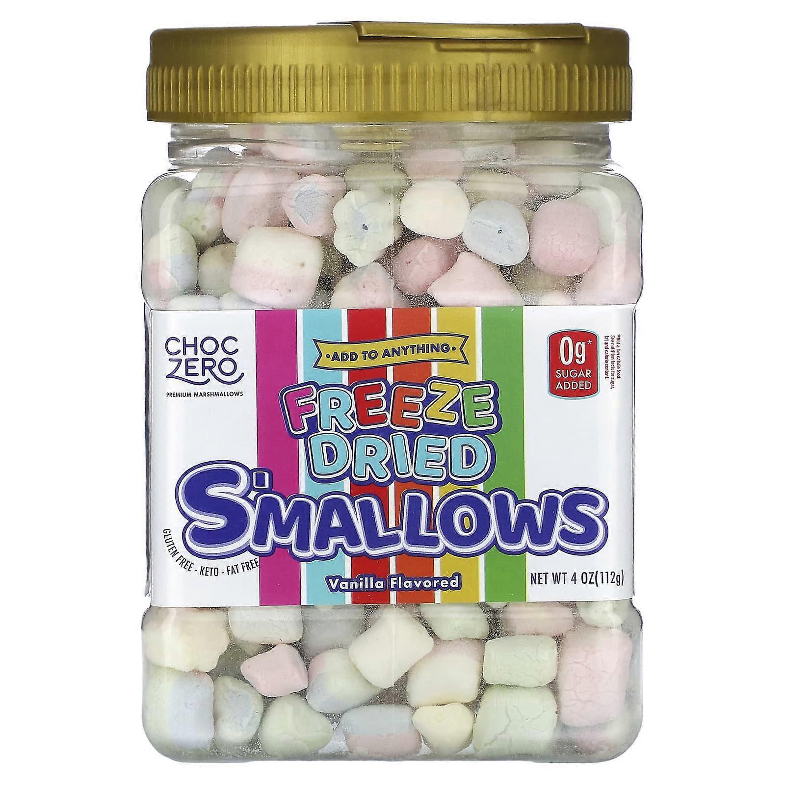 ChocZero, Freeze Dried S'mallows, Vanilla, 4 oz  (112 g), 3-Pack