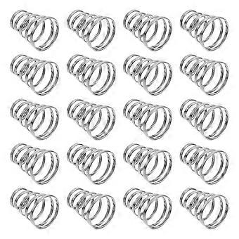 20Pcs Quick Release Wheel Skewer Spring Bike Quick Release Axle Spring Part