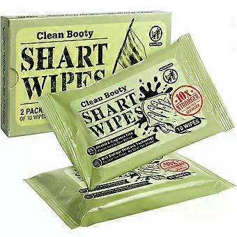 2 Pack Military Shart Wipes Prank Gift for Friends Who Fart Often