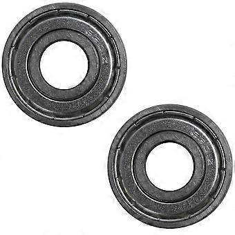 2X 6201Z Rolamento rígido de esferas, Metal, 12 x 32 x 10 mm, Selado