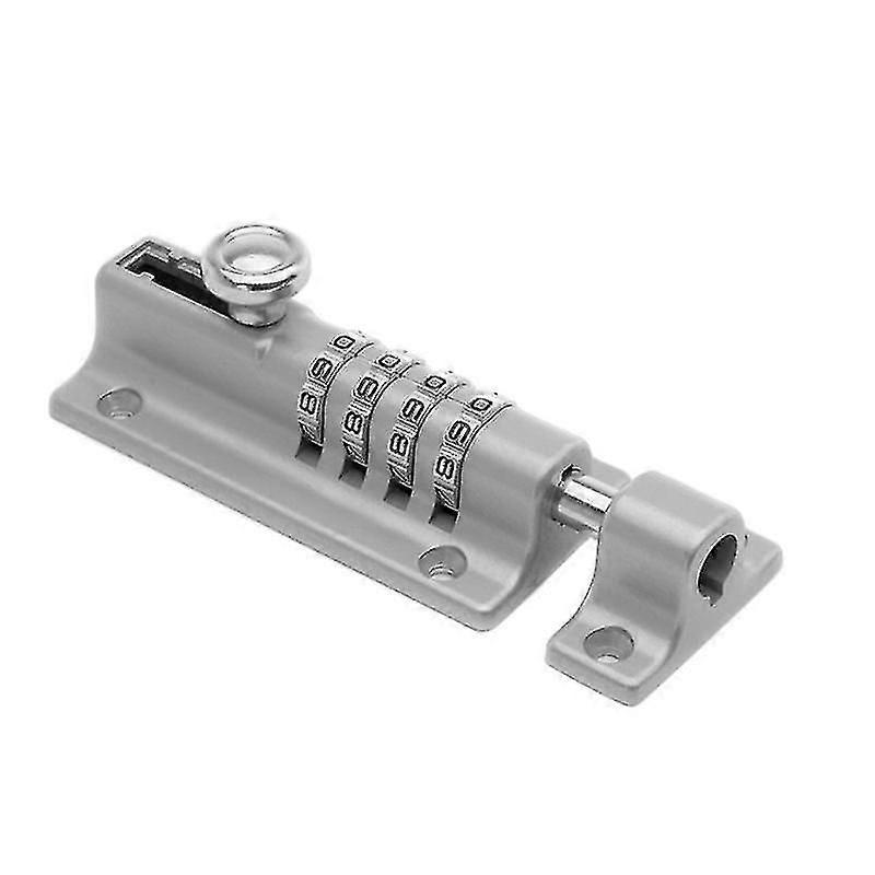 4 Digit Combination Lock - Combination Lock Bolt Combination Lock - White