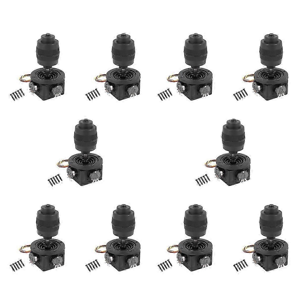 Joystick Potentiometer 10K, Button Controller, High Precision, Compatible with D400X-R4, for Medical Imaging & Automation Equipment, 10-Pack
