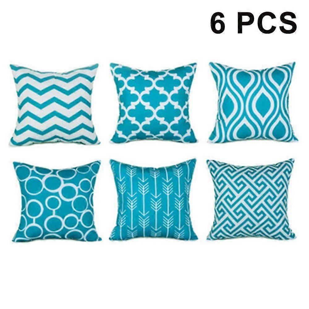 Microfiber Throw Pillow Cover, Black And White Arrow Geometric Pattern