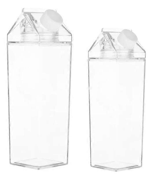 Acrylic Milk Cup Set (2 Pieces)