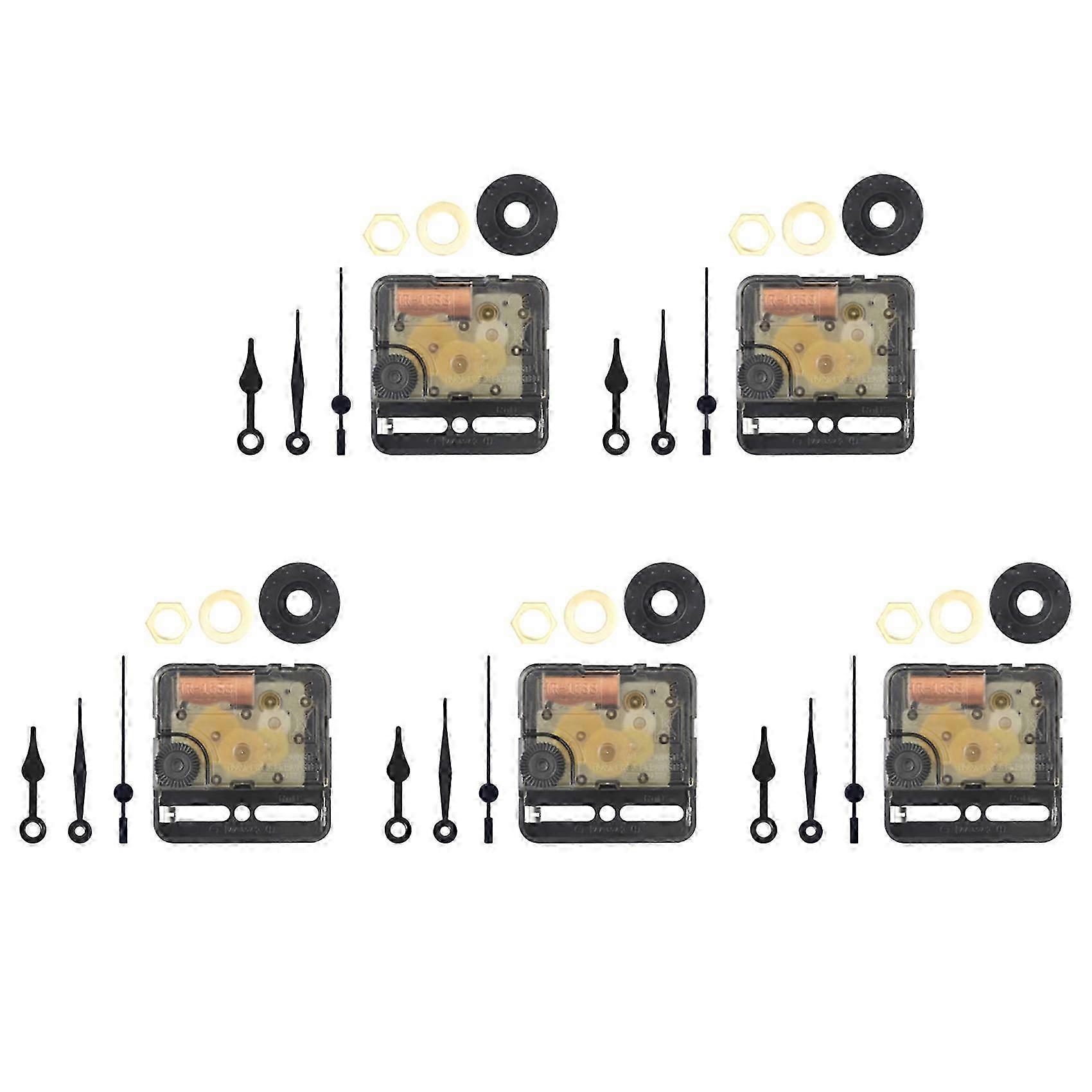 5X compatible with Bambu Lab 3D Printer DIY Creative Model Clock MH011 Components Kit compatible with 3D Printing DIY Creative