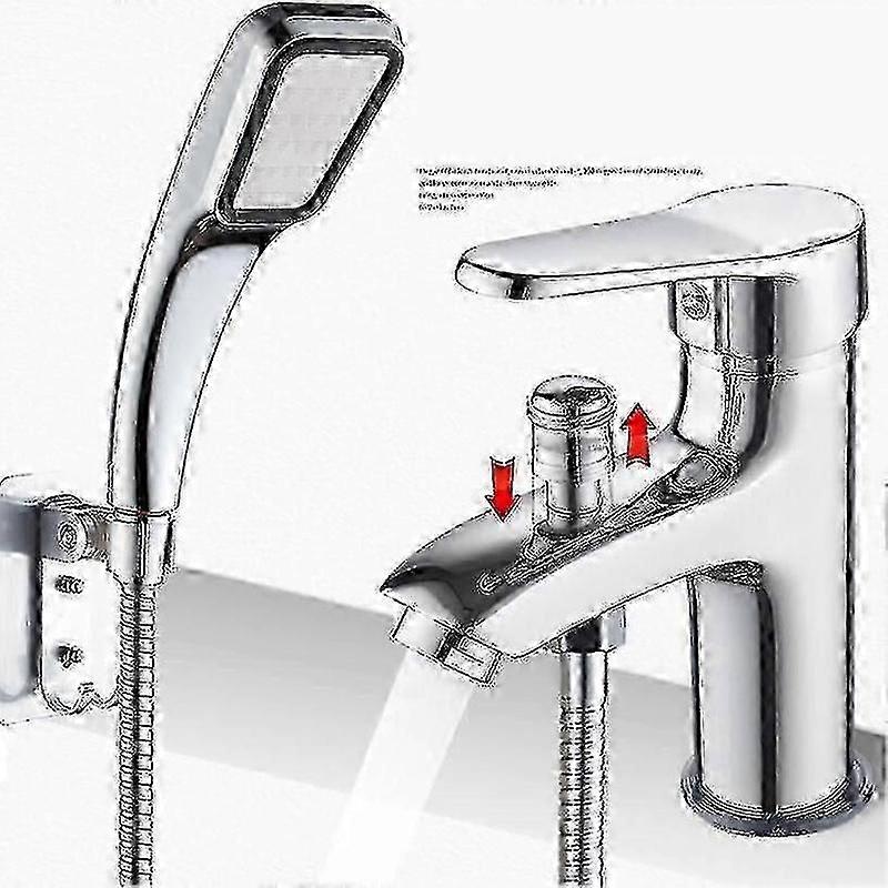 alloy shower mixer for sink with dual function
