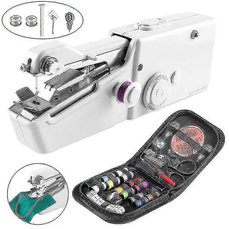 Mini Sewing Machine With Sewing Kit And Extension Table For Beginners