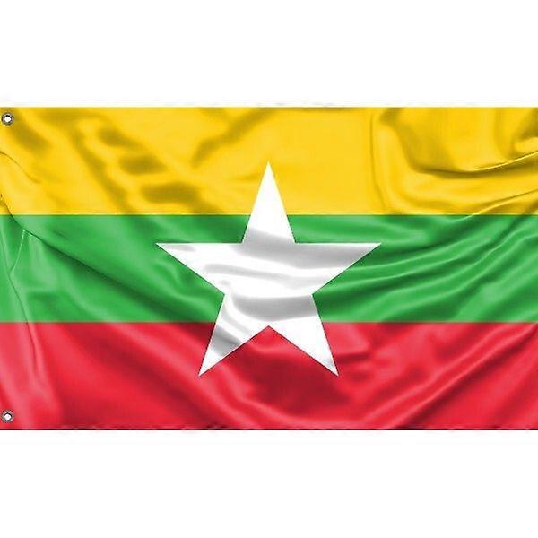 Myanmar Flag EY-1476