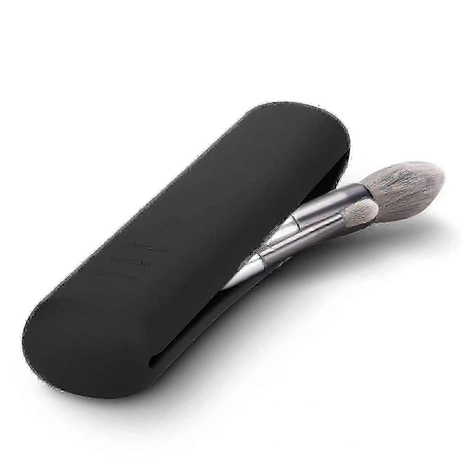 Soft & Portable Silicone Makeup Brush Holder compatible with Storage -