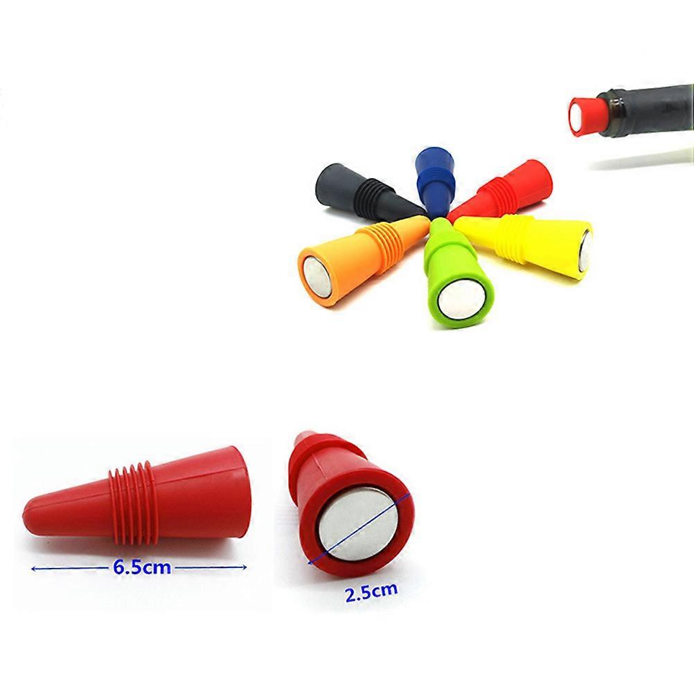 Silicone Black Sealed Reusable 6Pcs