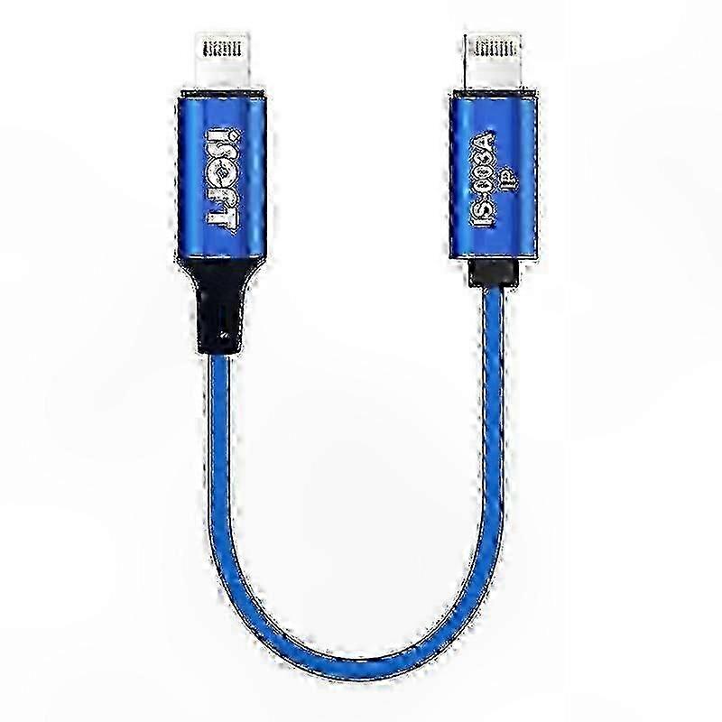ISOFT IS-003A Data Transmission Cord Lightning to Lightning Easy Copy Data Cable compatible with