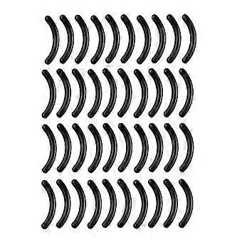 40 stuks wimperkruller pads, fijn vakmanschap, glad oppervlak, robuuste wimperkruller navulling, vervang pads voor meisjes