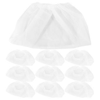 10pcs Nail Dust Collector Bags, Non-Woven Fabric, Elastic Band, Compatible with All Nail Dust Collectors, for Nail Salon