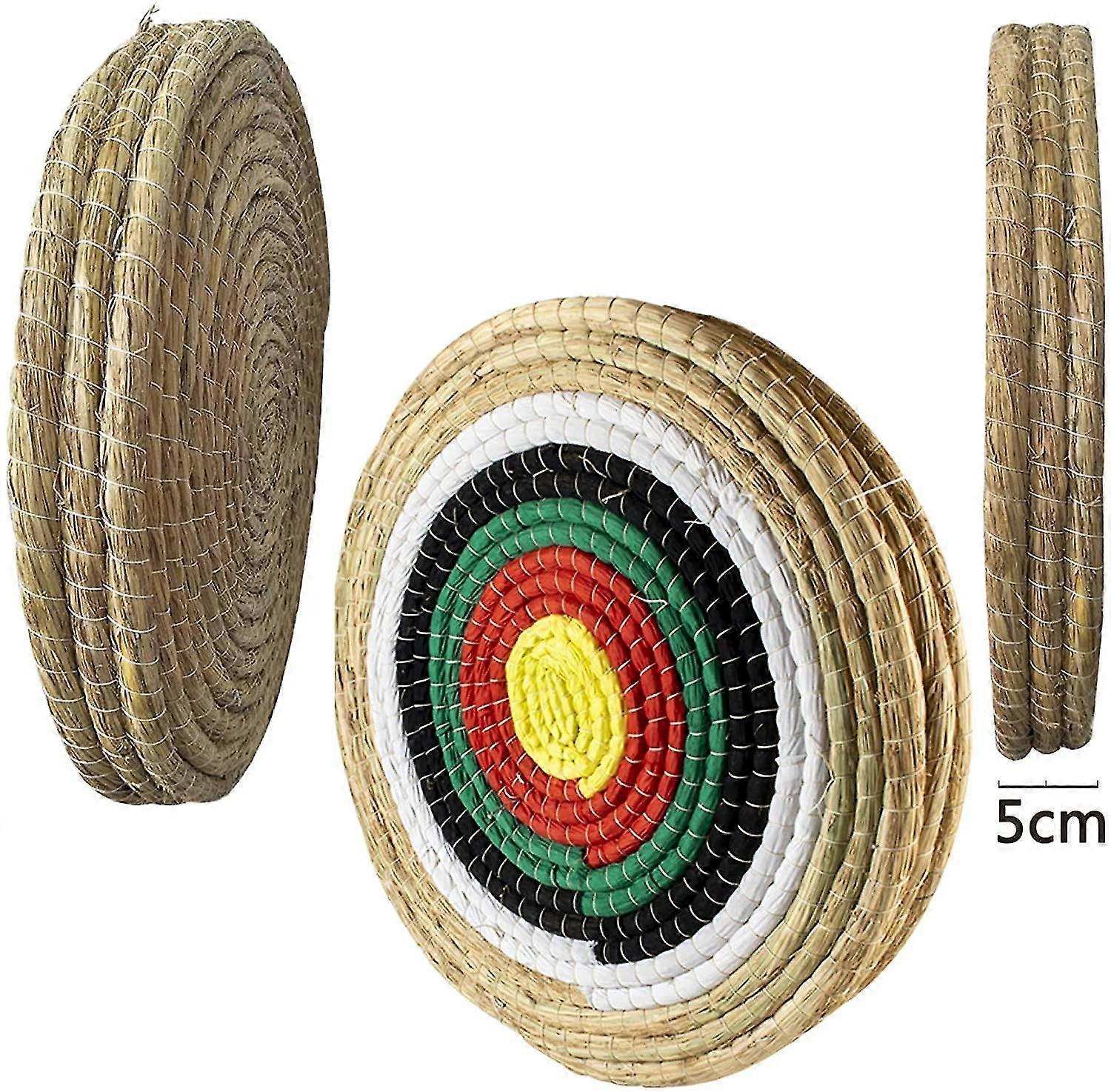 Feelglad Straw Archery Target,Hand-Made Solid Outdoor Bows