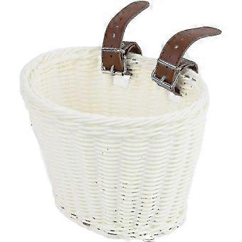 Kids Bike Baskets Handwoven Cycling Basket Plastic Cargo Basket-GHUL