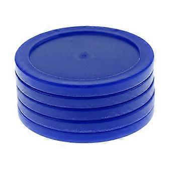 5 Pieces 62mm Air Hockey Replacement Pucks for Full Size Air Hockey Tables Red [MI]